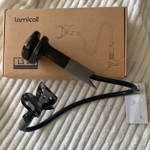 Lamicall Gooseneck Phone Holder Black New
